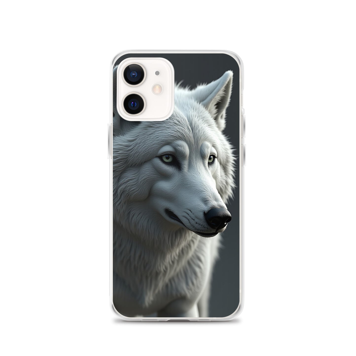 Superficient iPhone 12 Pro Max Case – Majestic Arctic Wolf Design (Fits iPhone 7–16) iPhone 12