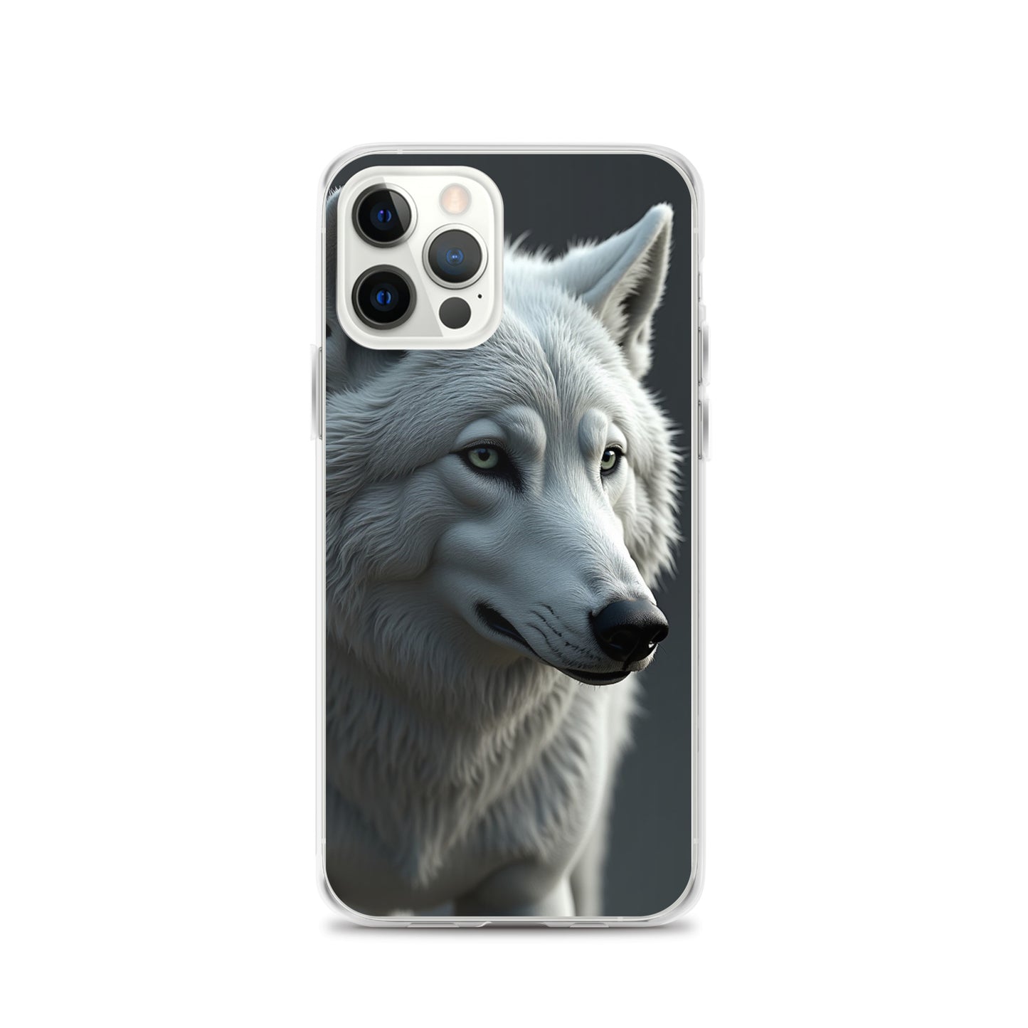 Superficient iPhone 12 Pro Max Case – Majestic Arctic Wolf Design (Fits iPhone 7–16) iPhone 12 Pro