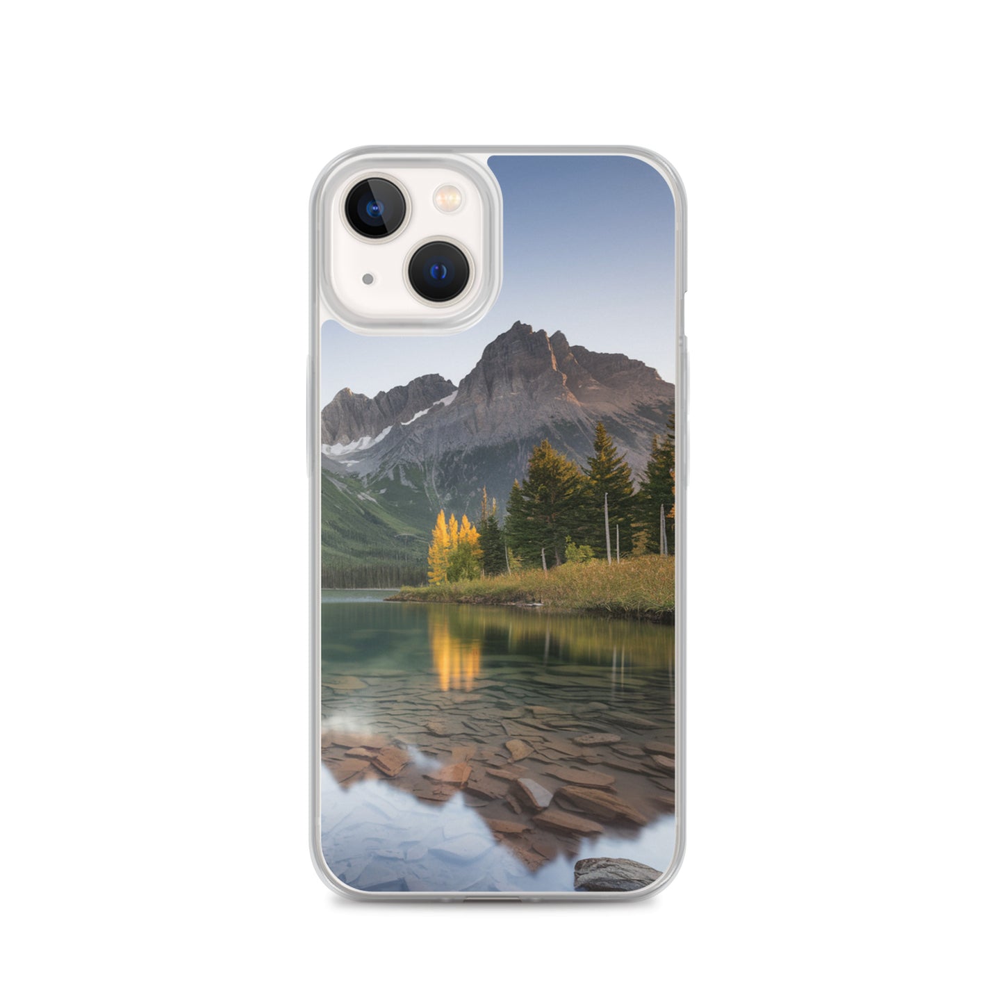 iPhone 12 Pro Max Case – Mountain Lake Design | Fits iPhone 7 to 16 iPhone 13
