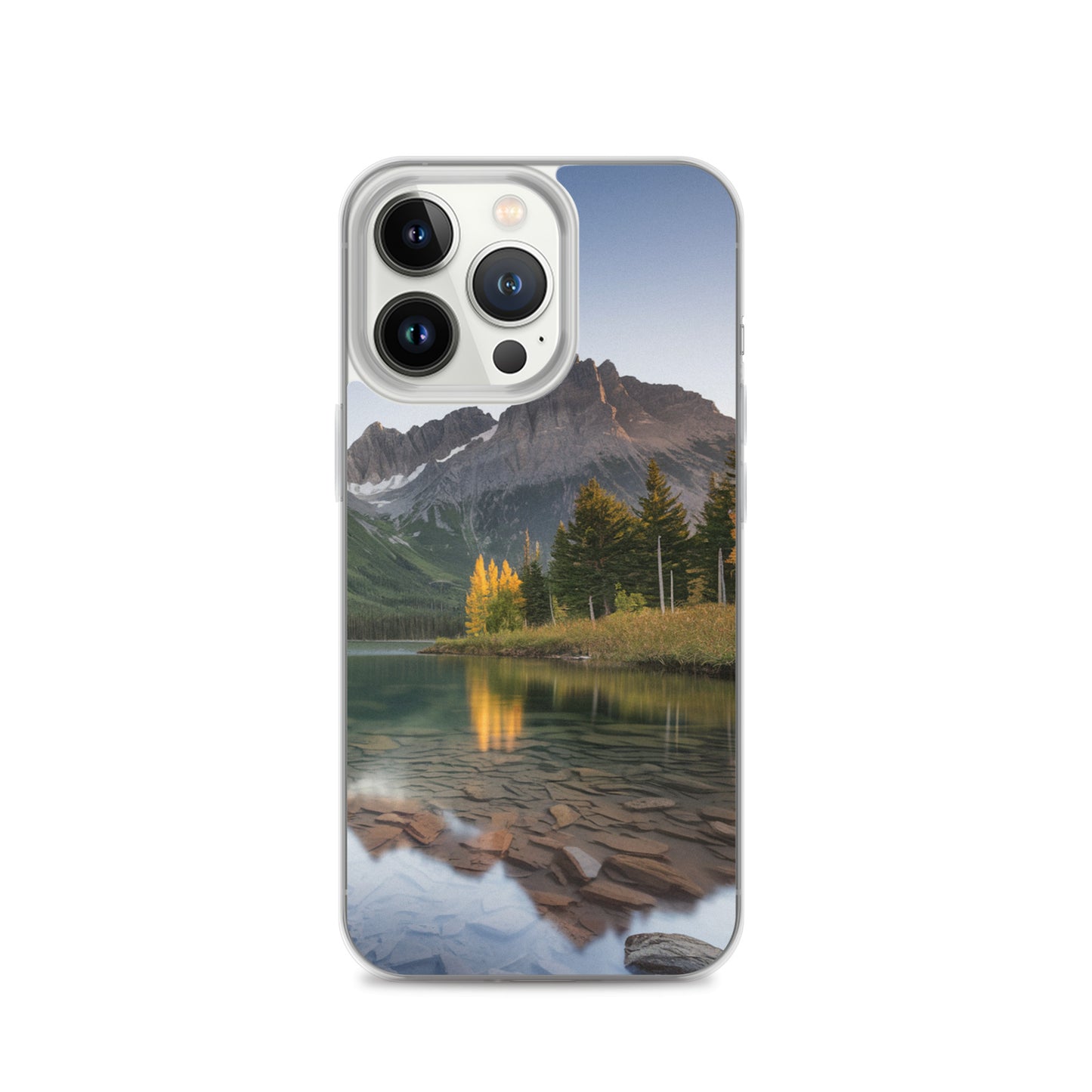 iPhone 12 Pro Max Case – Mountain Lake Design | Fits iPhone 7 to 16 iPhone 13 Pro