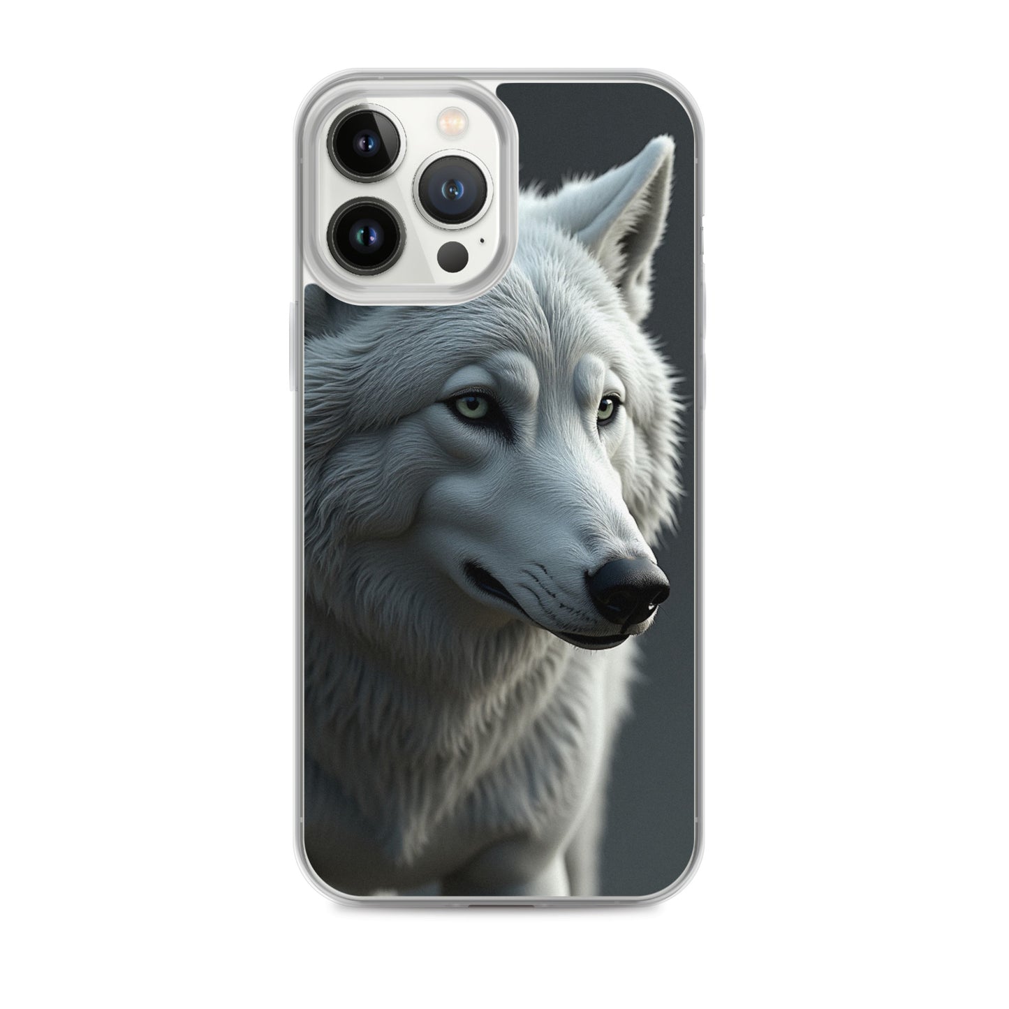 Superficient iPhone 12 Pro Max Case – Majestic Arctic Wolf Design (Fits iPhone 7–16) iPhone 13 Pro Max