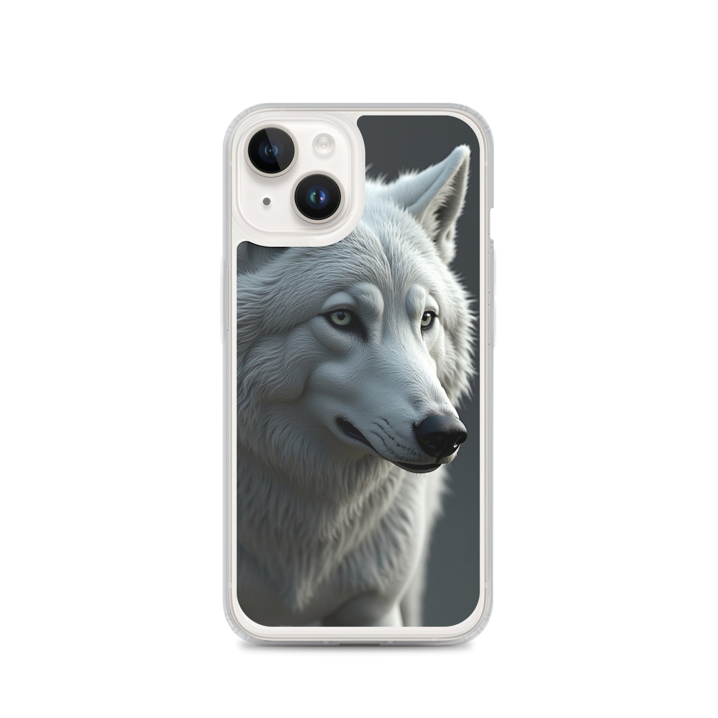 Superficient iPhone 12 Pro Max Case – Majestic Arctic Wolf Design (Fits iPhone 7–16) iPhone 14