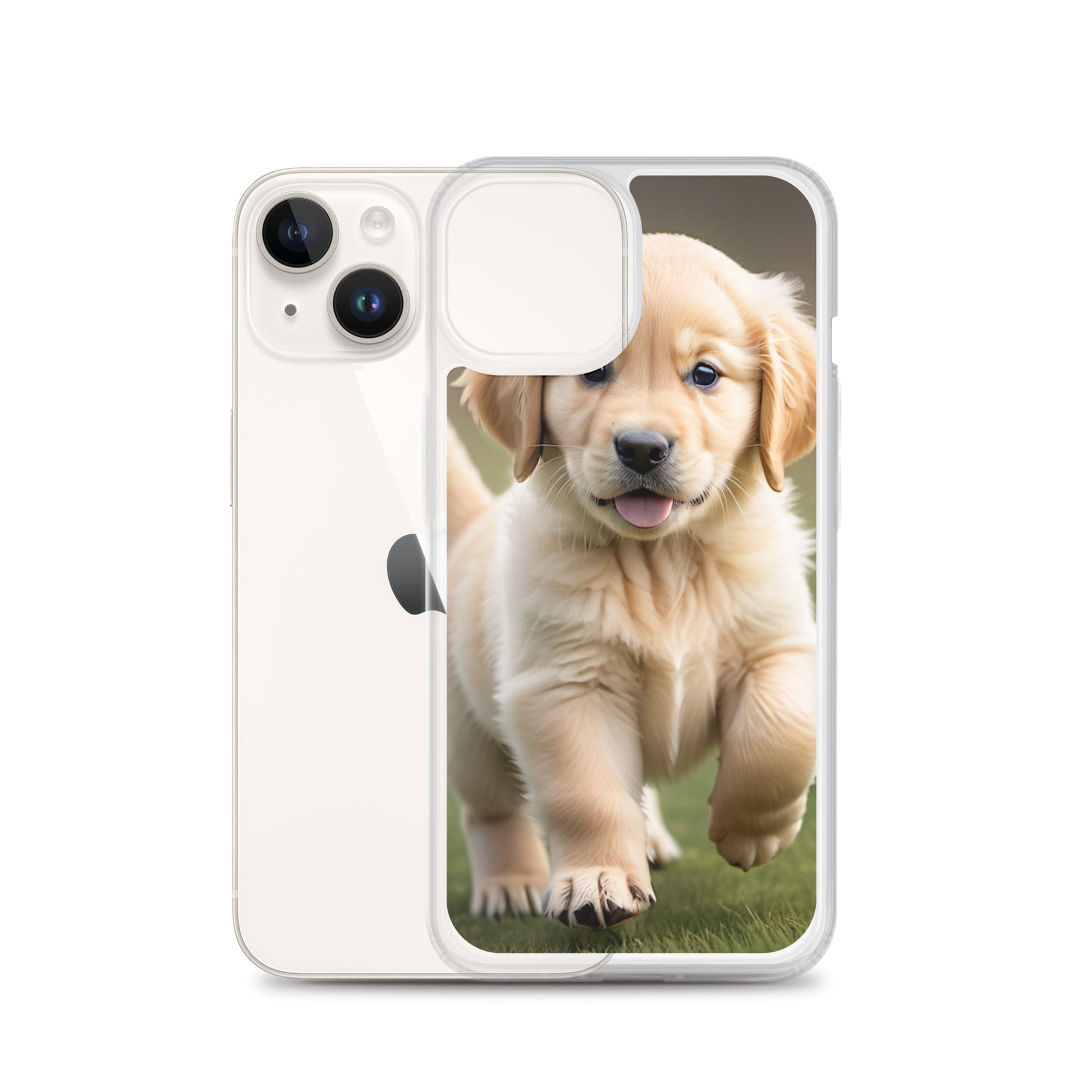 🐾 iPhone 12 Pro Case – Golden Retriever Puppy Design | Fits iPhone 7–16
