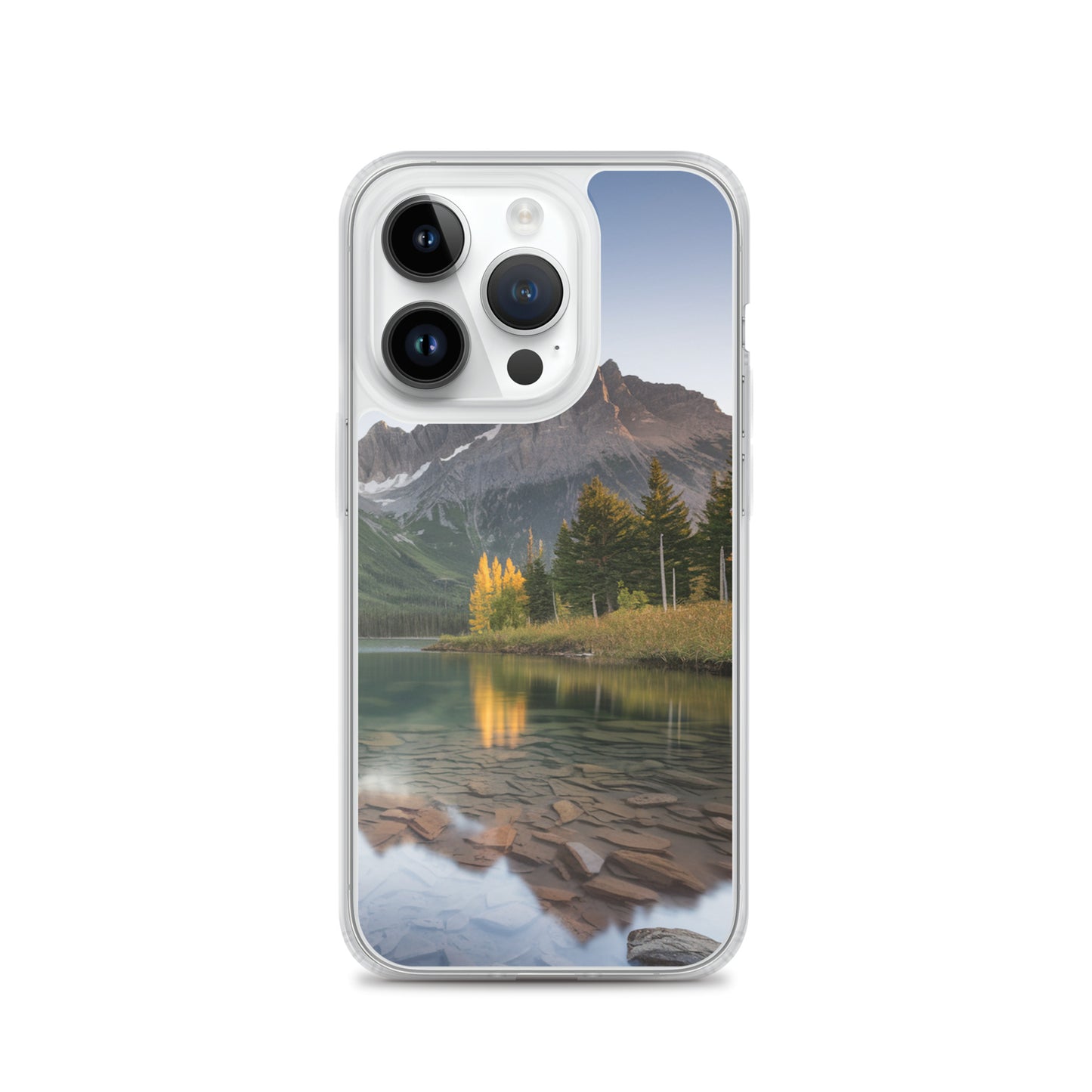 iPhone 12 Pro Max Case – Mountain Lake Design | Fits iPhone 7 to 16 iPhone 14 Pro