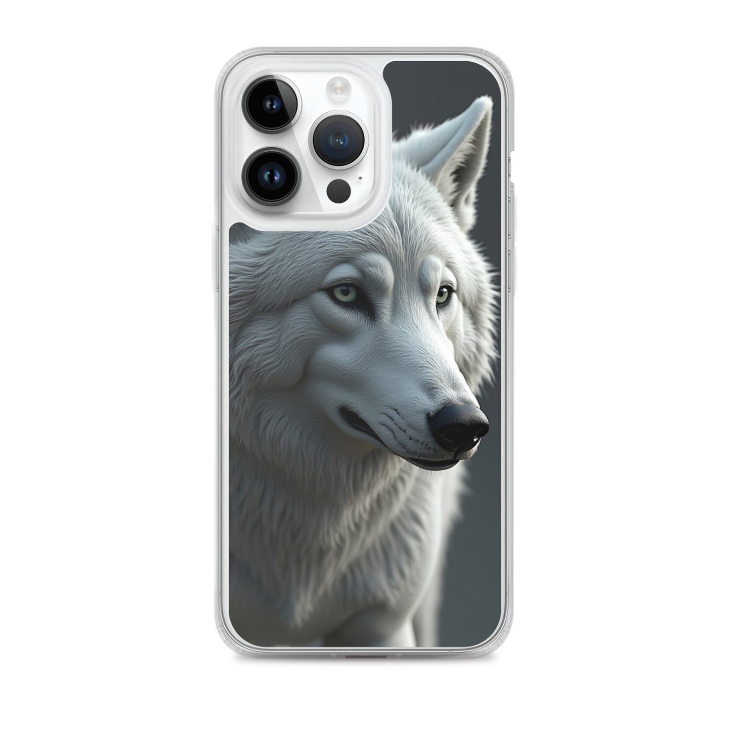 Superficient iPhone 12 Pro Max Case – Majestic Arctic Wolf Design (Fits iPhone 7–16) iPhone 14 Pro Max