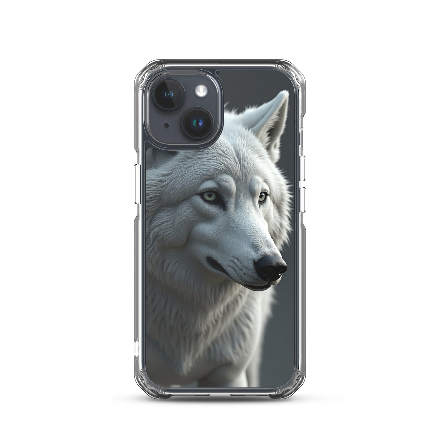 Superficient iPhone 12 Pro Max Case – Majestic Arctic Wolf Design (Fits iPhone 7–16) iPhone 15