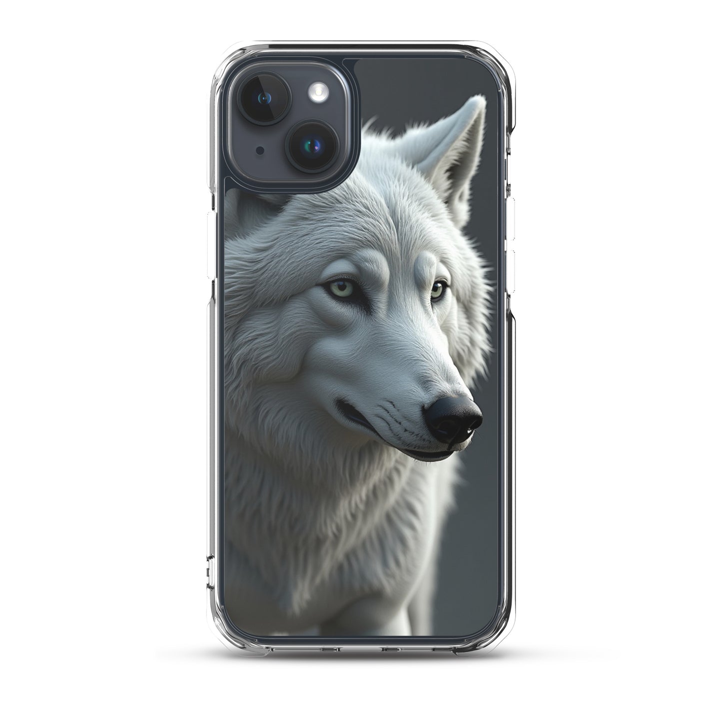 Superficient iPhone 12 Pro Max Case – Majestic Arctic Wolf Design (Fits iPhone 7–16) iPhone 15 Plus