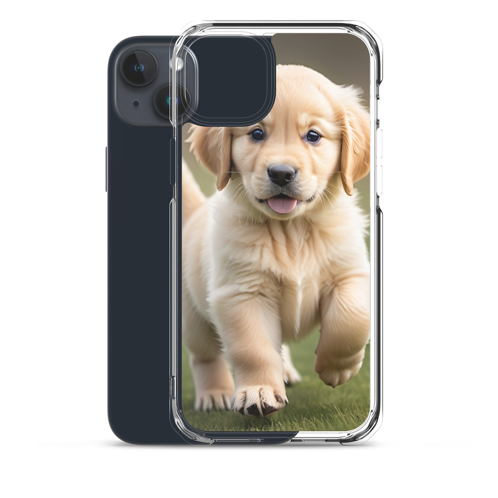 🐾 iPhone 12 Pro Case – Golden Retriever Puppy Design | Fits iPhone 7–16