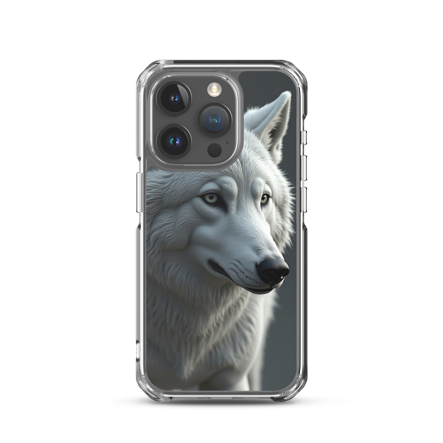 Superficient iPhone 12 Pro Max Case – Majestic Arctic Wolf Design (Fits iPhone 7–16) iPhone 15 Pro