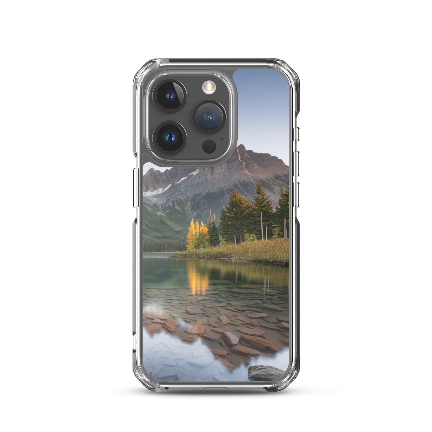 iPhone 12 Pro Max Case – Mountain Lake Design | Fits iPhone 7 to 16 iPhone 15 Pro