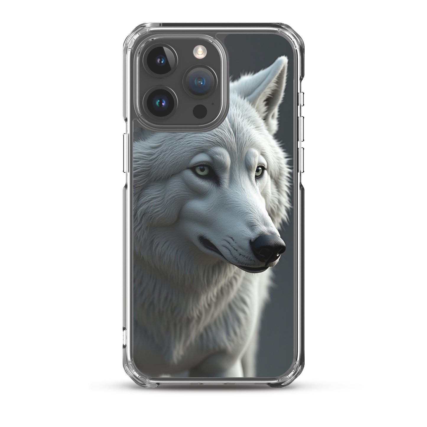 Superficient iPhone 12 Pro Max Case – Majestic Arctic Wolf Design (Fits iPhone 7–16) iPhone 15 Pro Max
