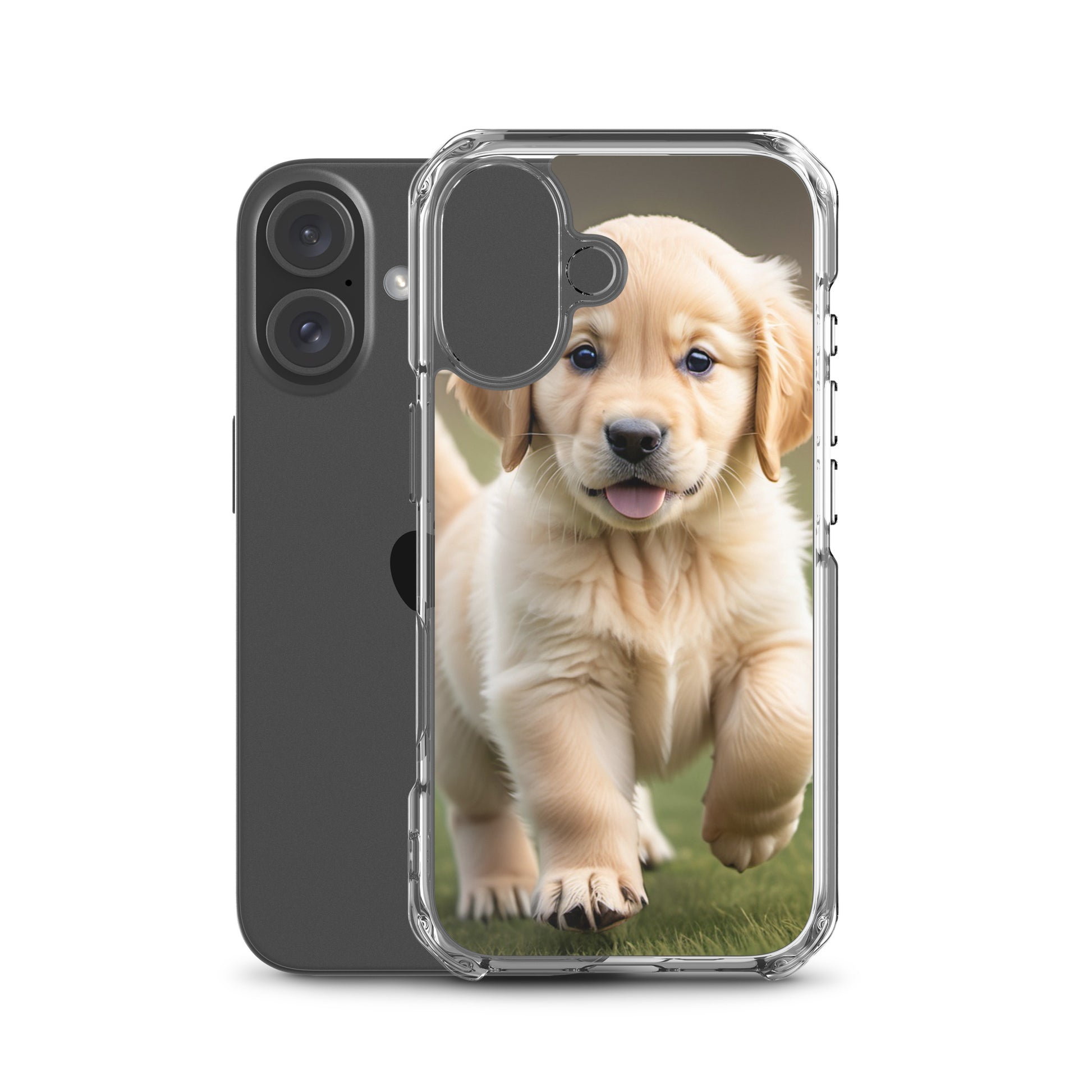 🐾 iPhone 12 Pro Case – Golden Retriever Puppy Design | Fits iPhone 7–16