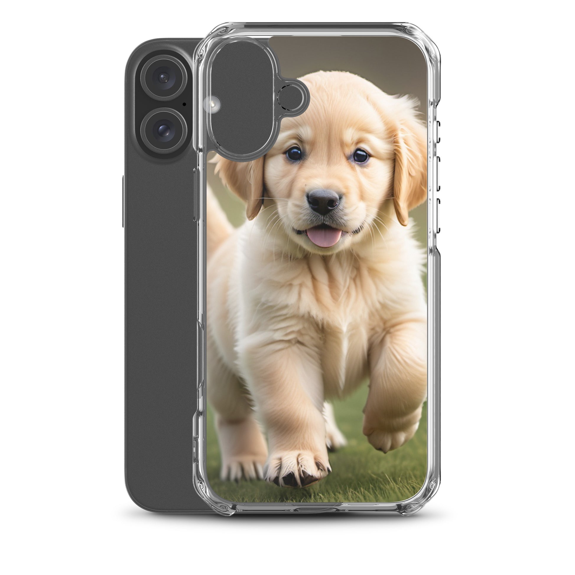 🐾 iPhone 12 Pro Case – Golden Retriever Puppy Design | Fits iPhone 7–16