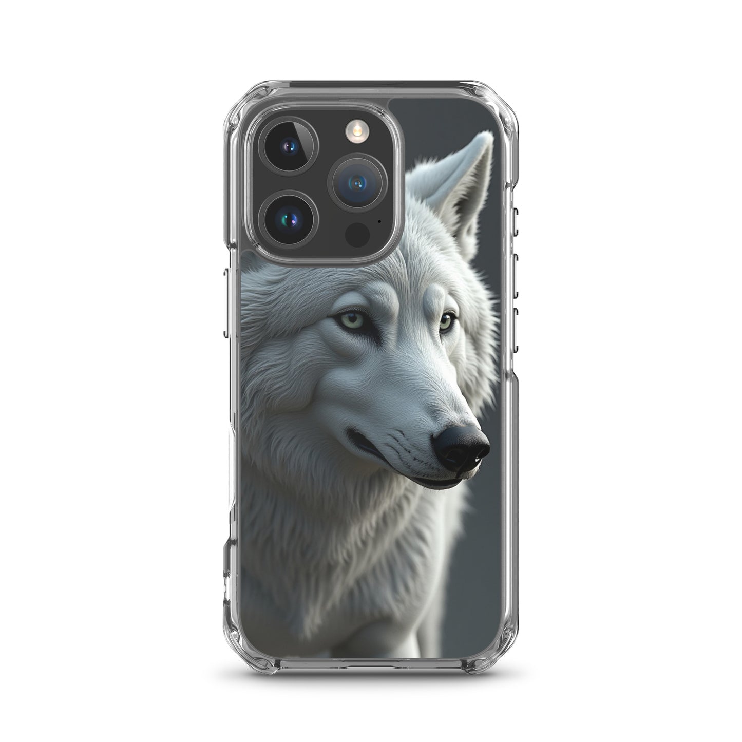 Superficient iPhone 12 Pro Max Case – Majestic Arctic Wolf Design (Fits iPhone 7–16) iPhone 16 Pro