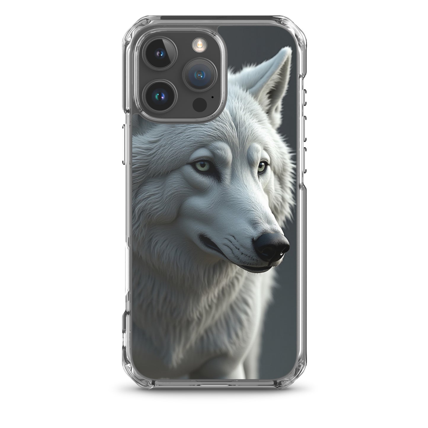 Superficient iPhone 12 Pro Max Case – Majestic Arctic Wolf Design (Fits iPhone 7–16) iPhone 16 Pro Max