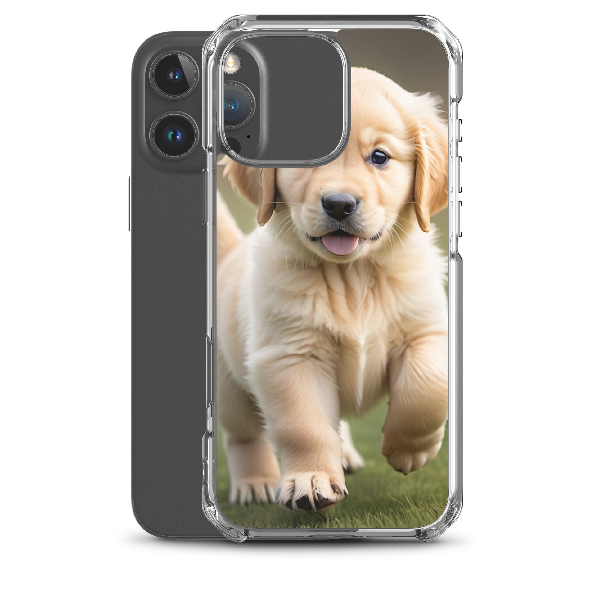 🐾 iPhone 12 Pro Case – Golden Retriever Puppy Design | Fits iPhone 7–16