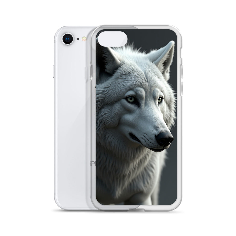 Superficient iPhone 12 Pro Max Case – Majestic Arctic Wolf Design (Fits iPhone 7–16)