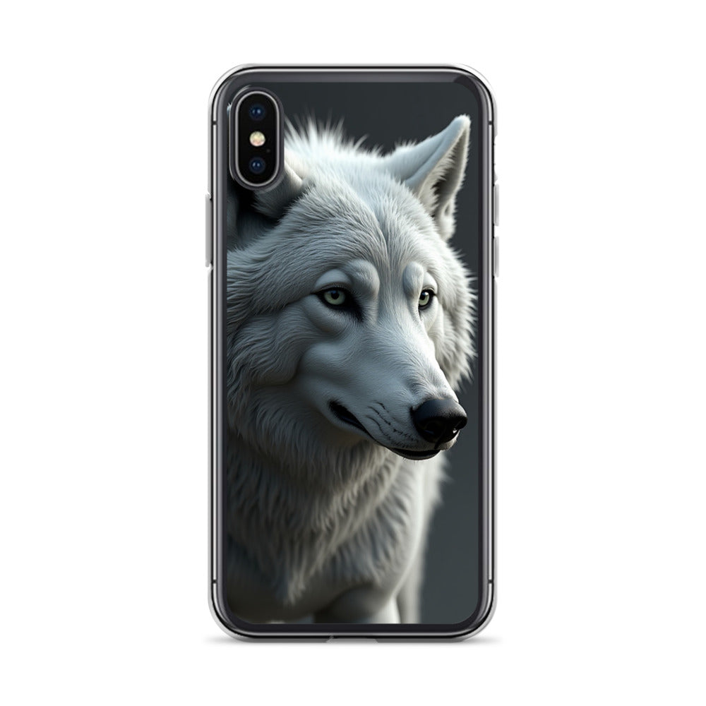 Superficient iPhone 12 Pro Max Case – Majestic Arctic Wolf Design (Fits iPhone 7–16) iPhone X XS