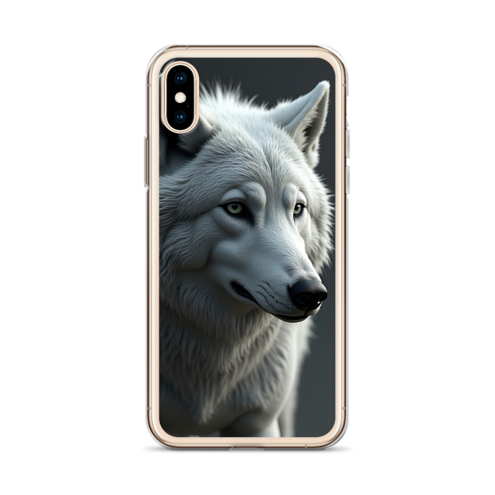 Superficient iPhone 12 Pro Max Case – Majestic Arctic Wolf Design (Fits iPhone 7–16)