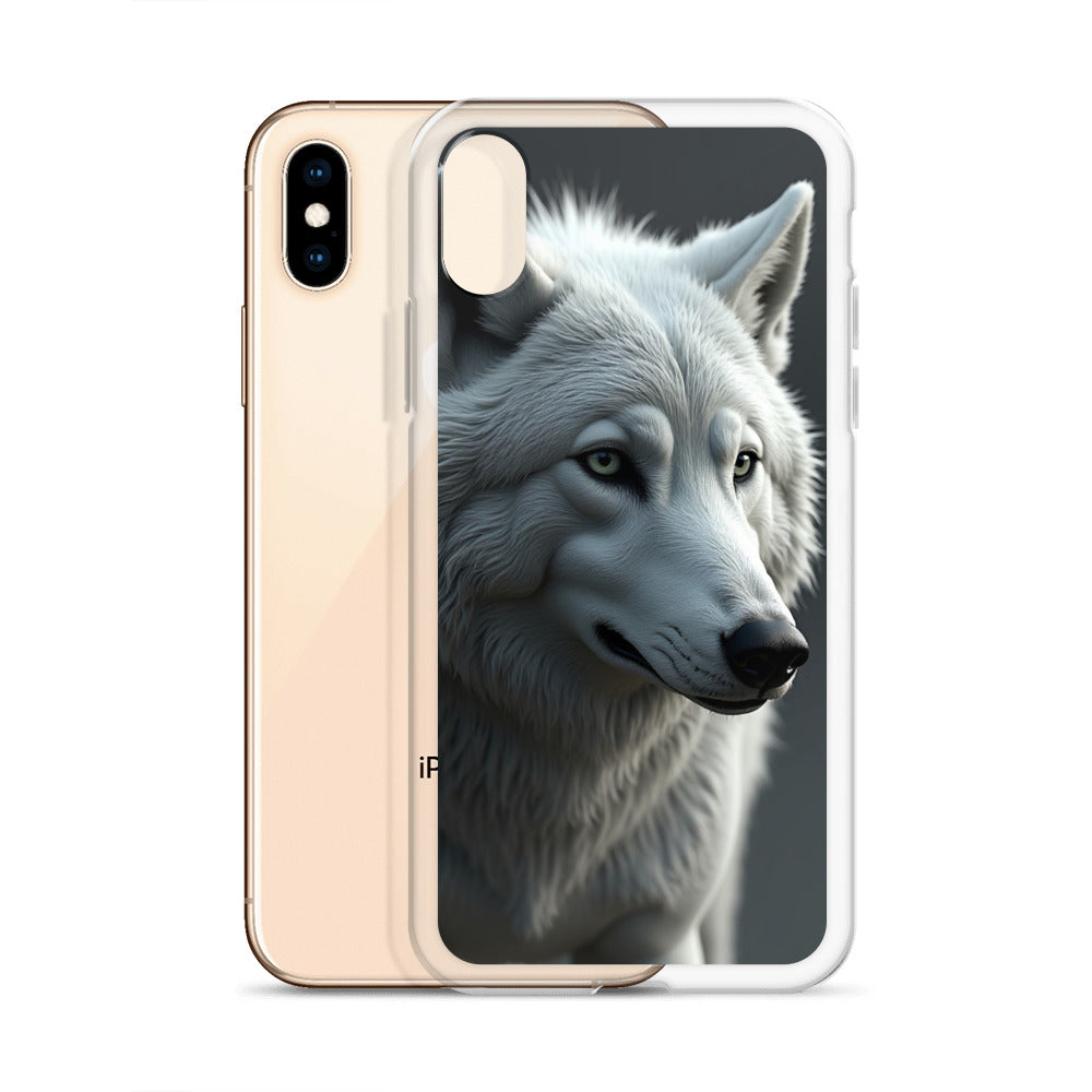 Superficient iPhone 12 Pro Max Case – Majestic Arctic Wolf Design (Fits iPhone 7–16)