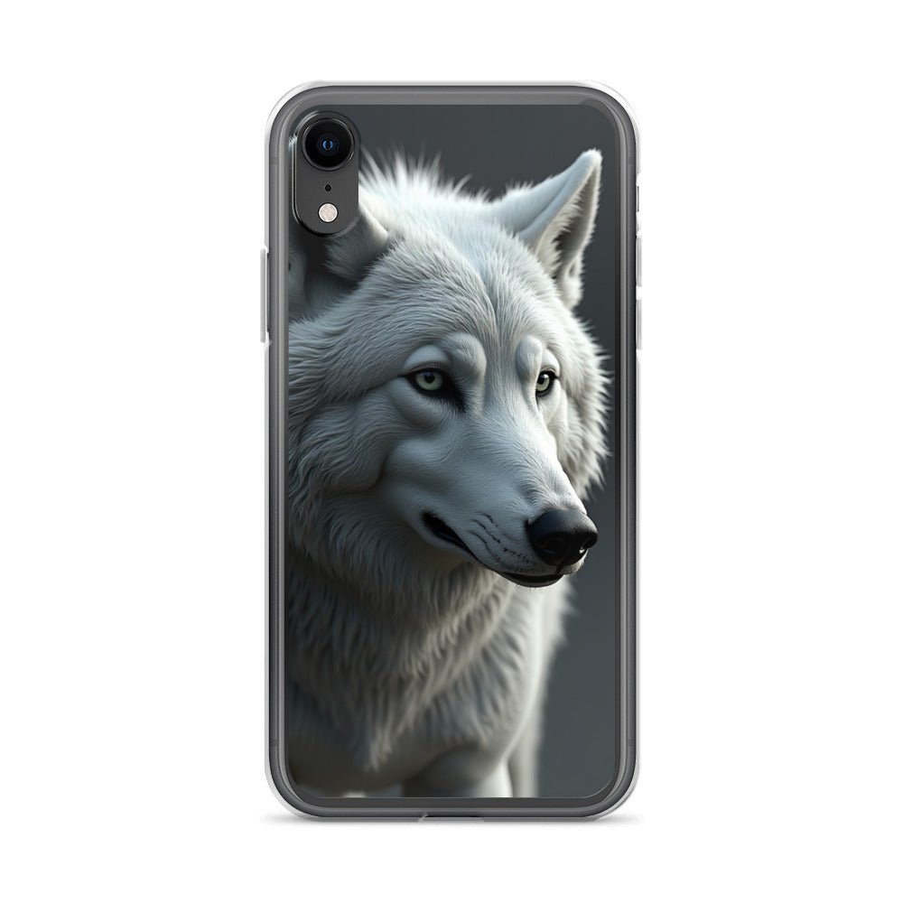 Superficient iPhone 12 Pro Max Case – Majestic Arctic Wolf Design (Fits iPhone 7–16) iPhone XR