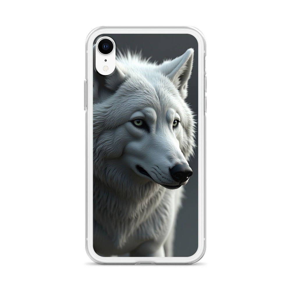 Superficient iPhone 12 Pro Max Case – Majestic Arctic Wolf Design (Fits iPhone 7–16)