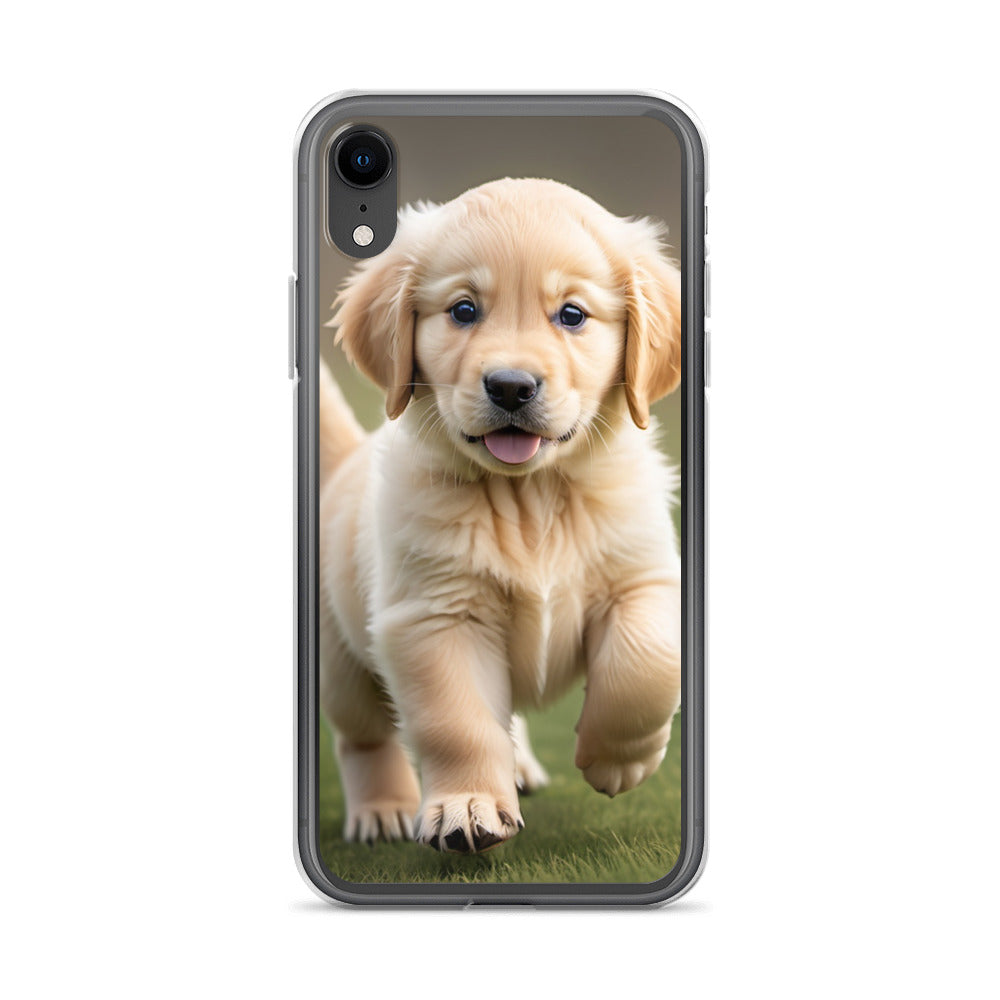 🐾 iPhone 12 Pro Case – Golden Retriever Puppy Design | Fits iPhone 7–16 iPhone XR