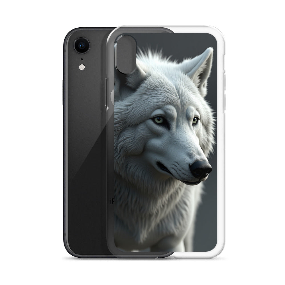 Superficient iPhone 12 Pro Max Case – Majestic Arctic Wolf Design (Fits iPhone 7–16)