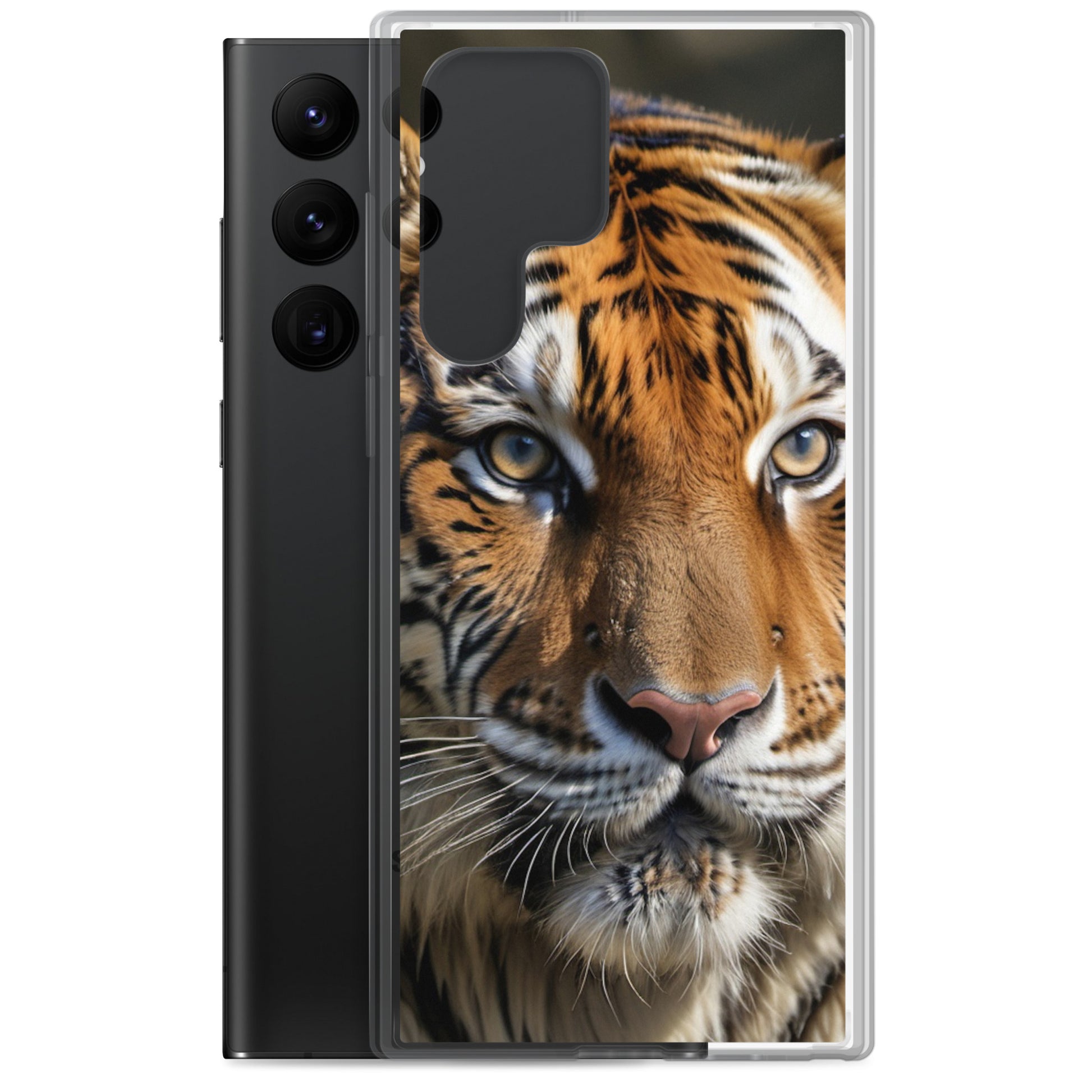 🐅 S24 Ultra Case – Tiger Design | Compatible with Samsung Galaxy S10 to S25 (Plus & Ultra Included)