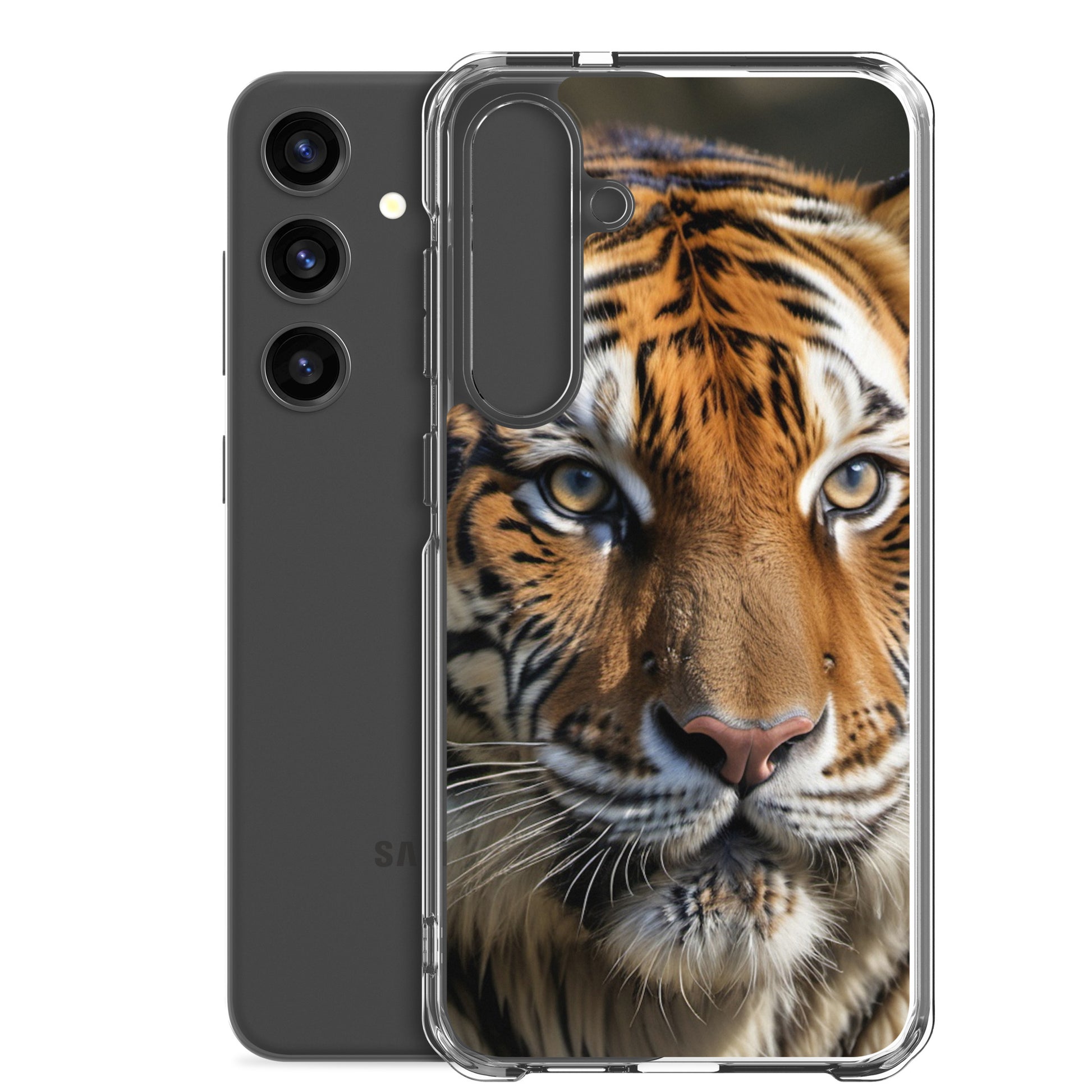 🐅 S24 Ultra Case – Tiger Design | Compatible with Samsung Galaxy S10 to S25 (Plus & Ultra Included)