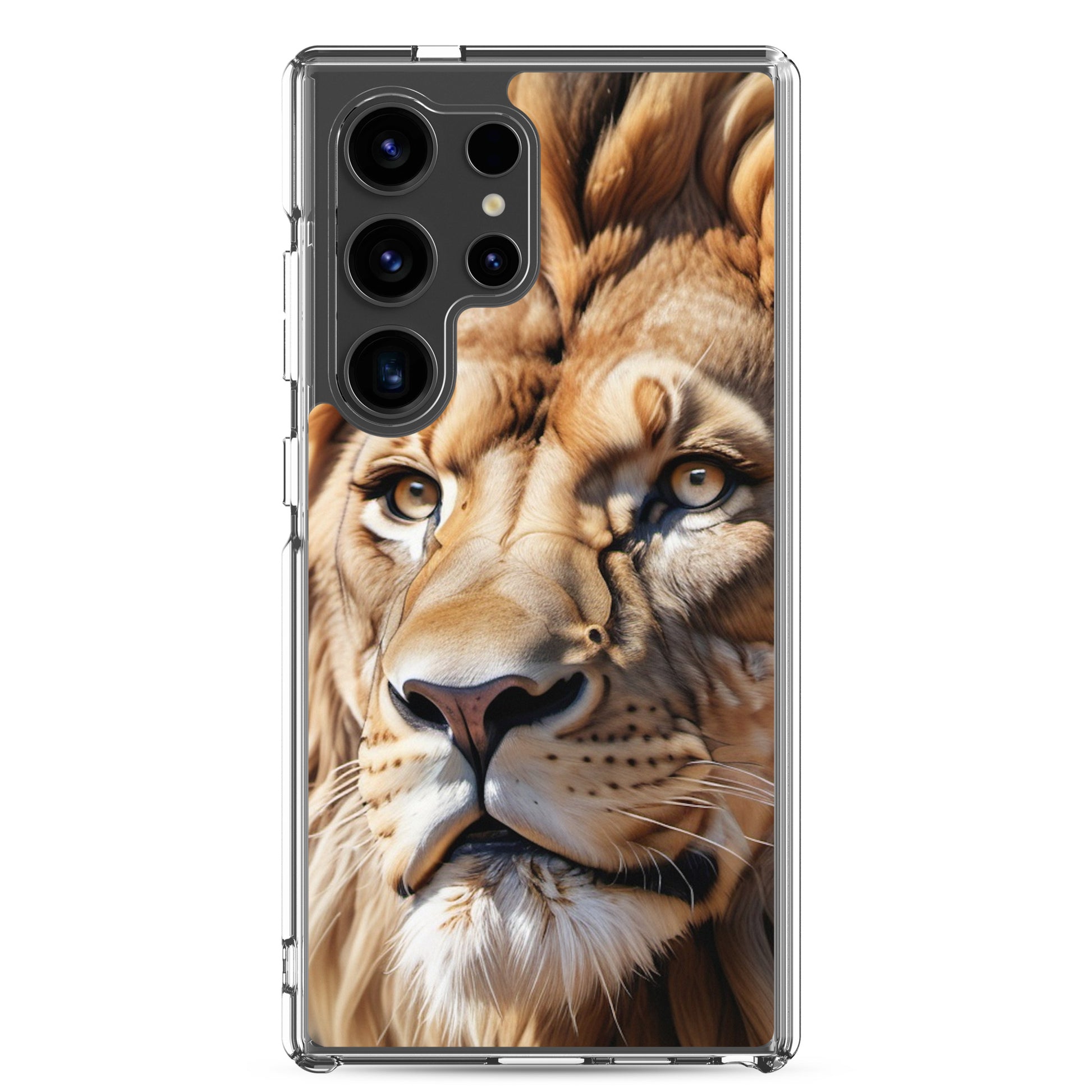 🦁 S24 Ultra Case – Majestic Lion Design | Fits Samsung Galaxy S10 to S25 (Plus & Ultra Included) Samsung Galaxy S24 Ultra